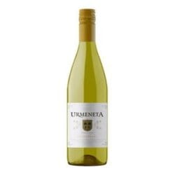 Urmeneta white wine bottle featuring a green glass design and a classic label, ideal for wine enthusiasts and collectors.